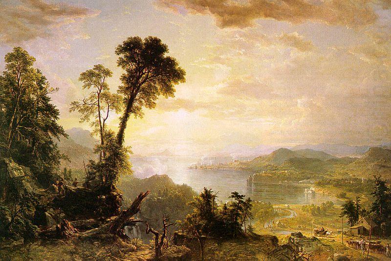 Asher Brown Durand White Mountain Scenery china oil painting image